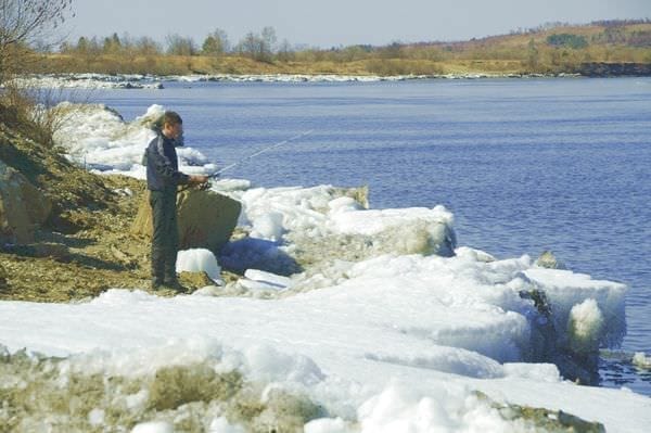 Когда водоемы очистились ото льда