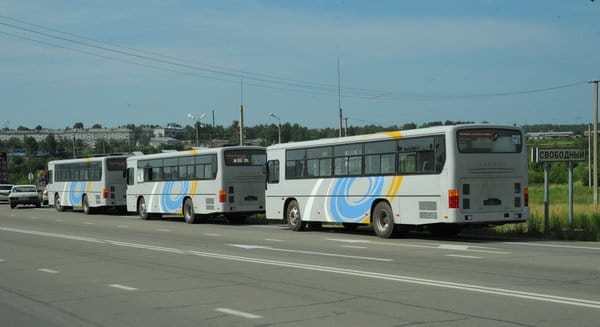 Автобусы свободный. Автобусы автоколонна 1275. Благовещенск Икарус. Колонна новых автобусов. Новые автобусы Благовещенск.