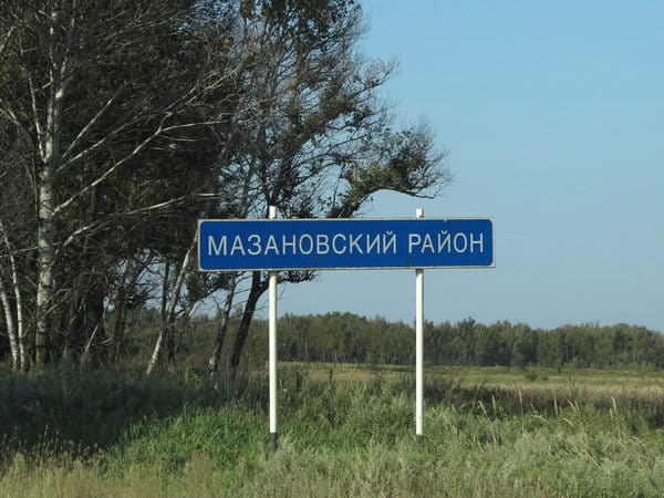 Карта мазановского района