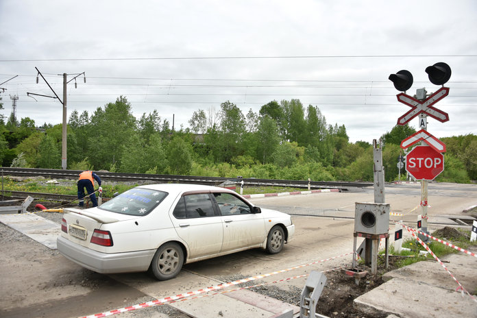 Дтп со шлагбаумом покинул место